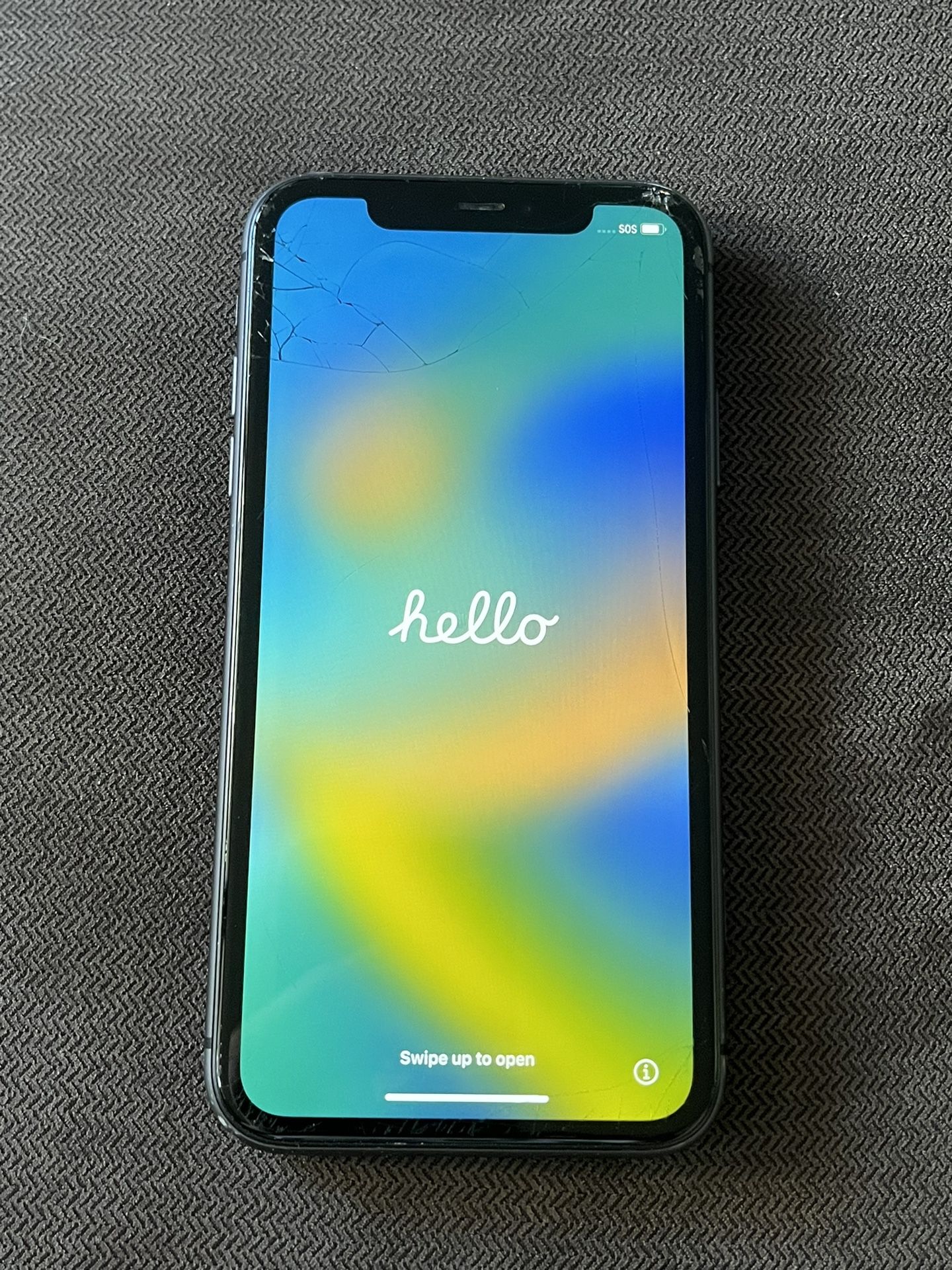 Cracked Iphone 11