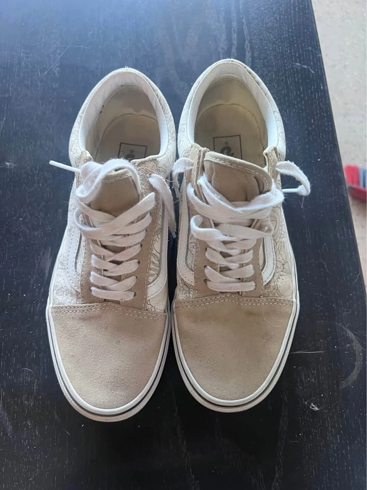 Vans Old Skool Floral Suede Shoes - Men's 7.5 / Women's 9.0 - photo 3