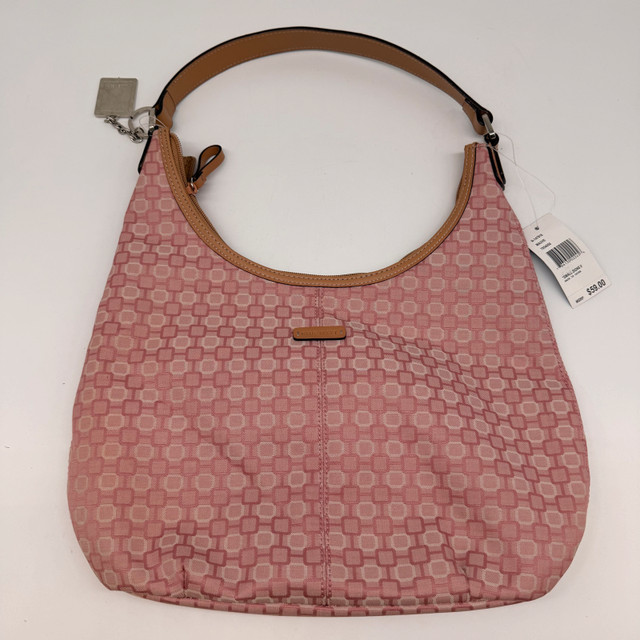 Nine West Pink Shoulder Bag with Matching Pouch - photo 2