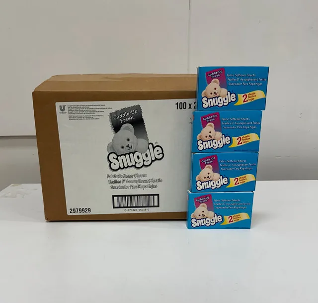 Snuggle Fabric Softener Sheets – Bulk Pack (100) thumbnail