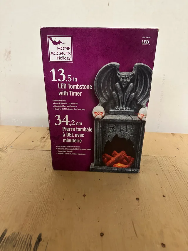 Home Accents Holiday LED Tombstone - 13.5" with Timer thumbnail