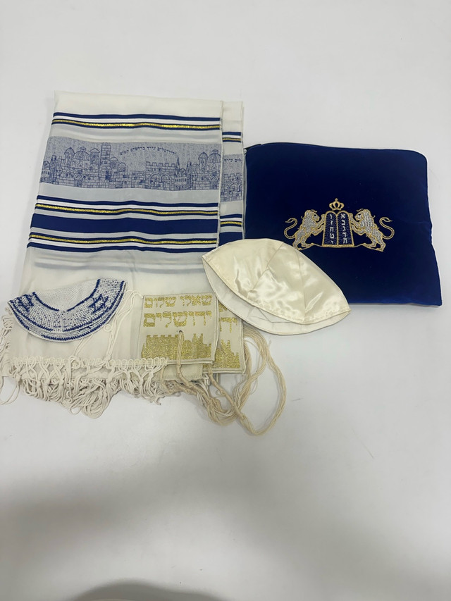 Tallit Prayer Shawl Set - photo 2