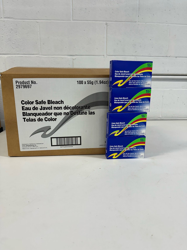 Color Safe Bleach full box of 100 packs