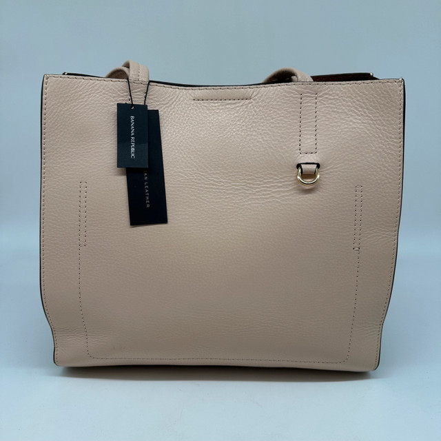 Banana Republic Genuine Leather Tote Bag (brand new)