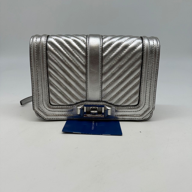 Rebecca Minkoff Quilted Chevron Crossbody Bag –Brand New