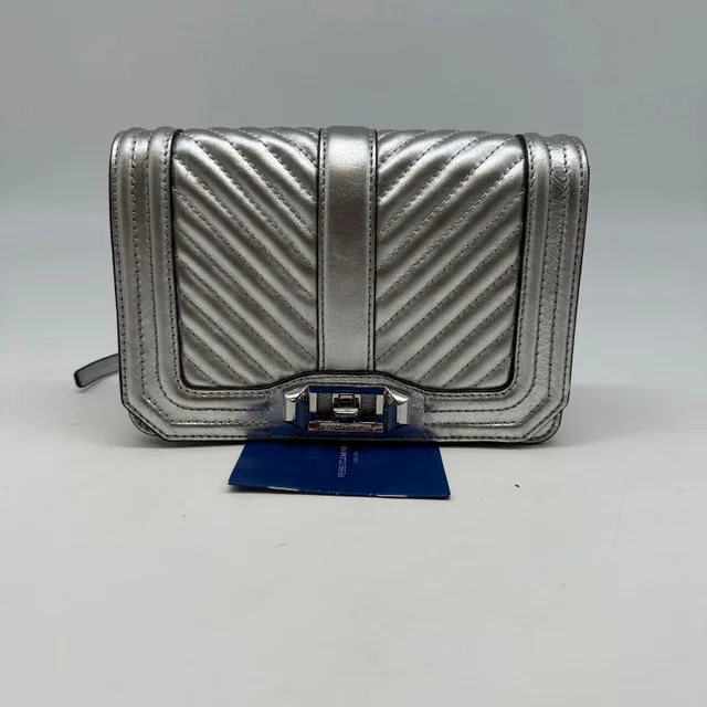 Rebecca Minkoff Quilted Chevron Crossbody Bag –Brand New thumbnail
