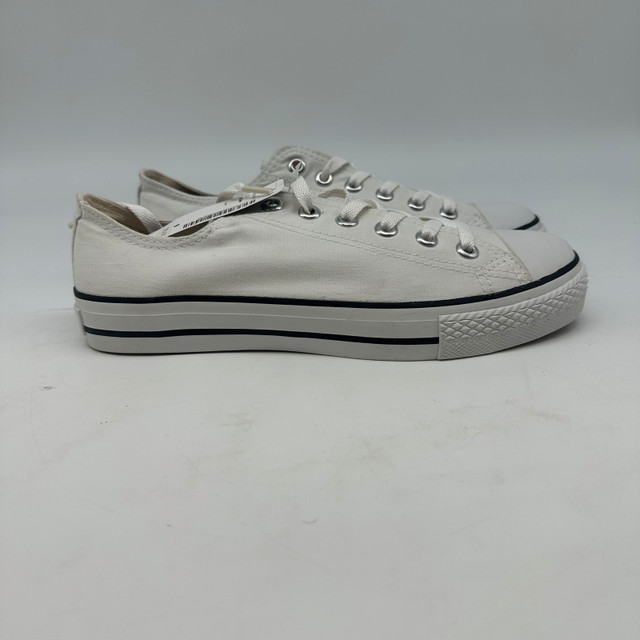 Smart Set White Canvas Sneakers – Unisex Casual Shoes - photo 3