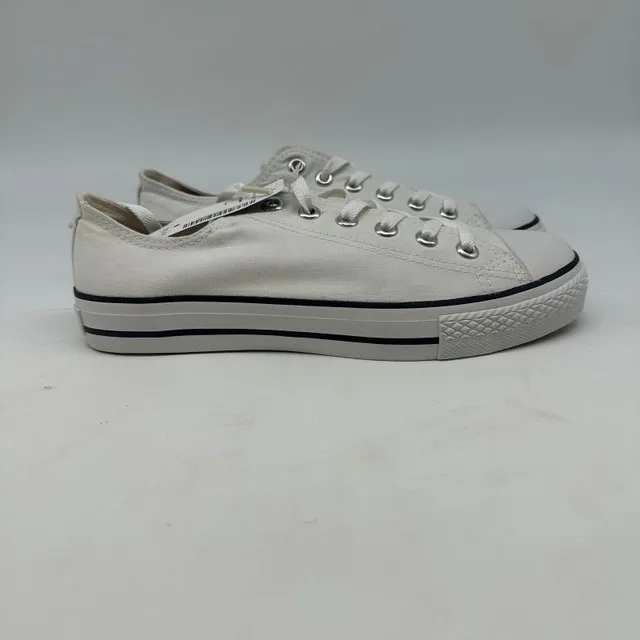 Smart Set White Canvas Sneakers – Unisex Casual Shoes image indicator(3)