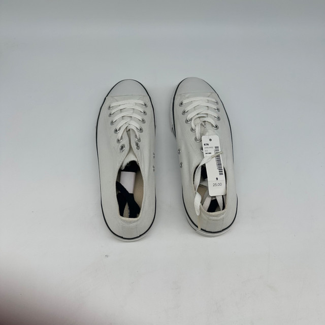 Smart Set White Canvas Sneakers – Unisex Casual Shoes - photo 4