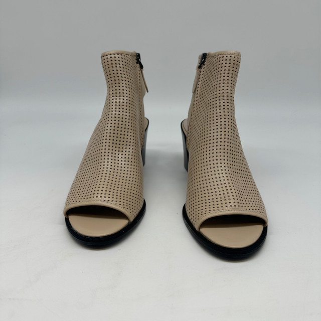 Kenneth Cole Women’s Beige Peep Toe Booties – Size9 - photo 2