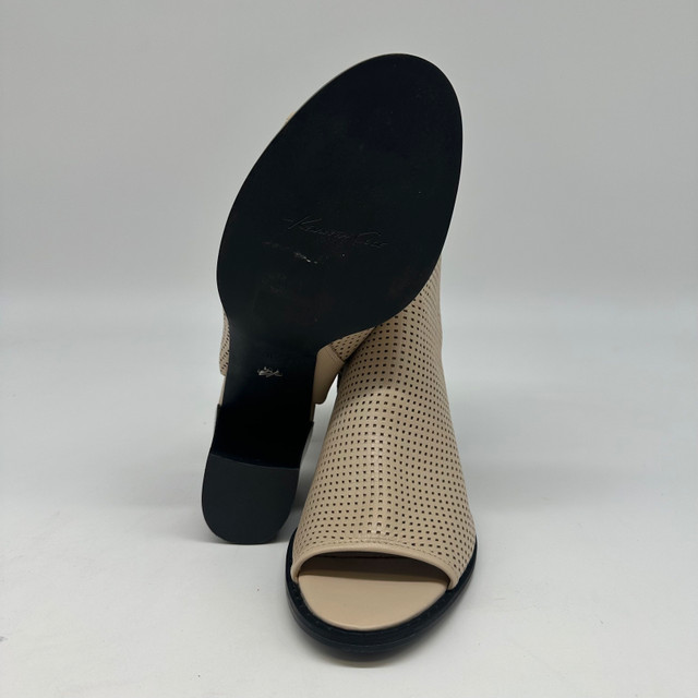Kenneth Cole Women’s Beige Peep Toe Booties – Size9 - photo 5