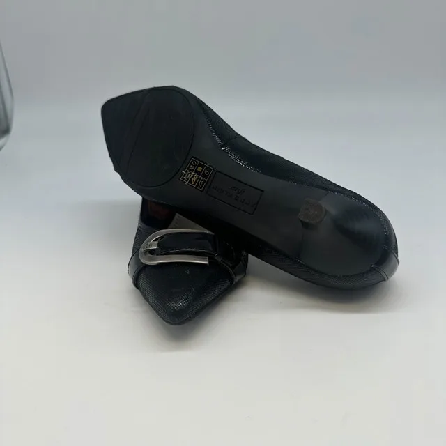 Anne Klein iFlex Black Pointed Toe Kitten Heels – New image indicator(3)