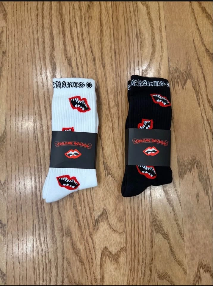 Chrome heart socks in bulk - photo 3