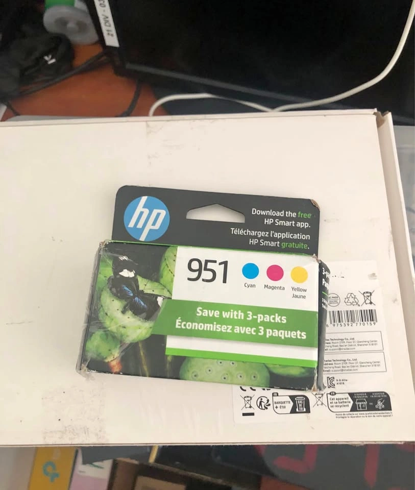 HP 951 Ink Cartridges 3-pack
