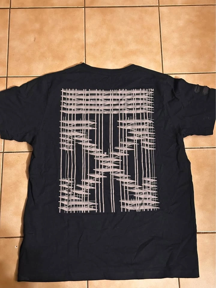OFF WHITE 3M INDUSTRIAL BLACK TEE SIZE XL - photo 2