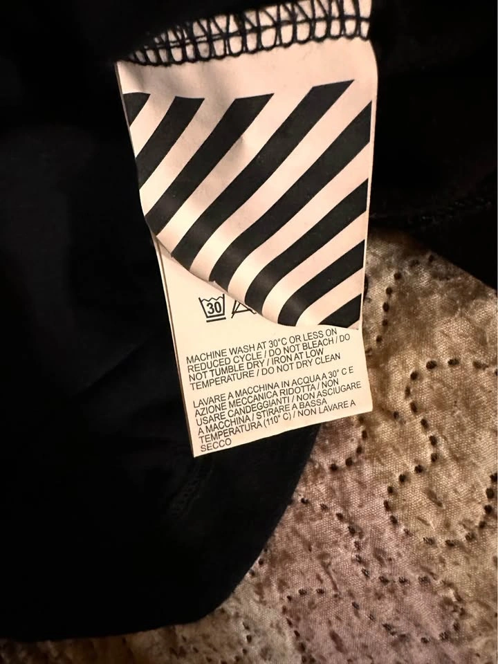OFF WHITE 3M INDUSTRIAL BLACK TEE SIZE XL - photo 3