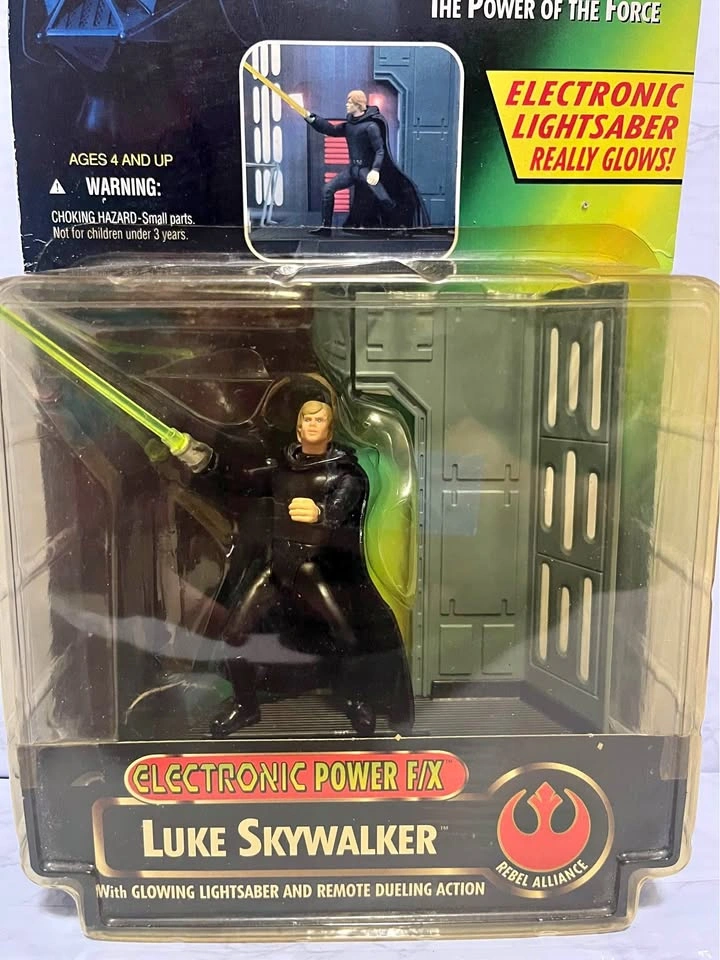 1997 Star Wars Luke Skywalker Power Of The Force Lightsaber