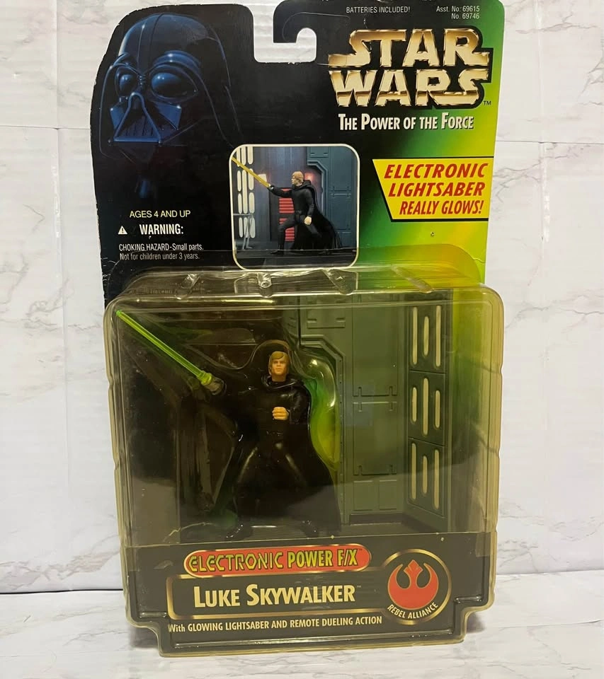 1997 Star Wars Luke Skywalker Power Of The Force Lightsaber - photo 3