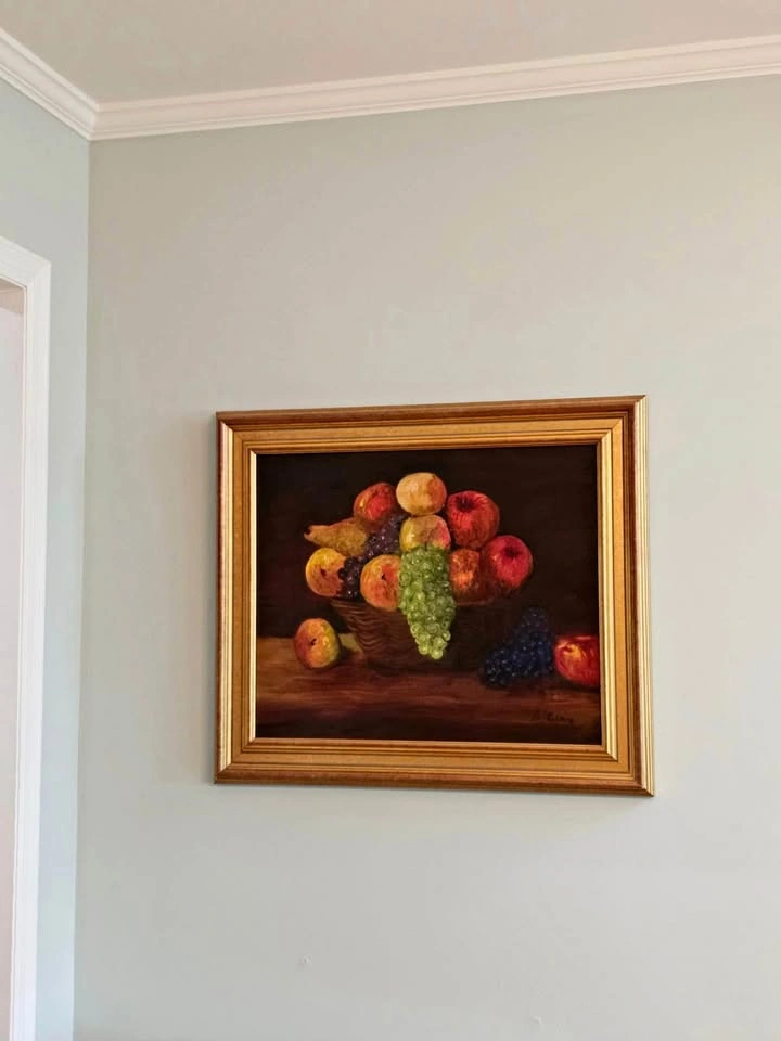 Framed Still Life Painting Artist Signed