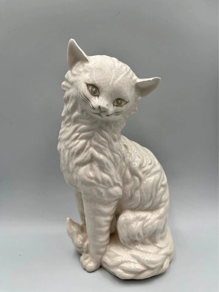 Vintage Ceramic Persian Cat