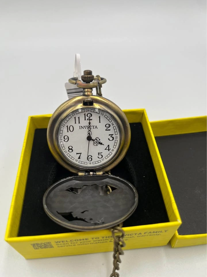 Invicta Vintage Men's Pocket Watch - 47mm. Bronze (79003) - photo 2