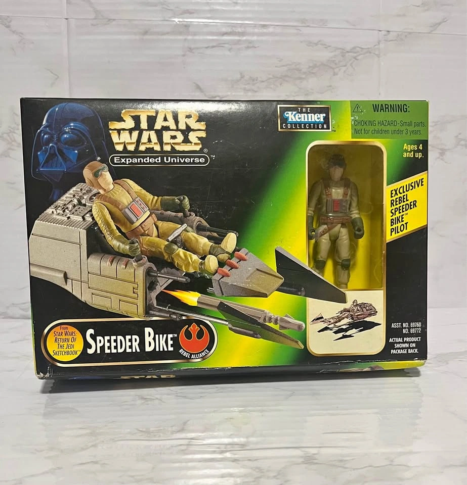 Star Wars Power of the Force Expanded Universe Speeder Bike