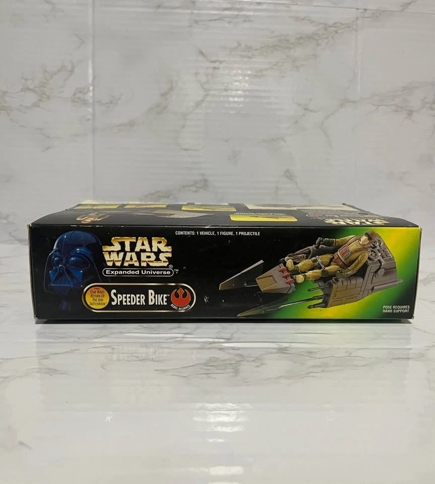 Star Wars Power of the Force Expanded Universe Speeder Bike - photo 5
