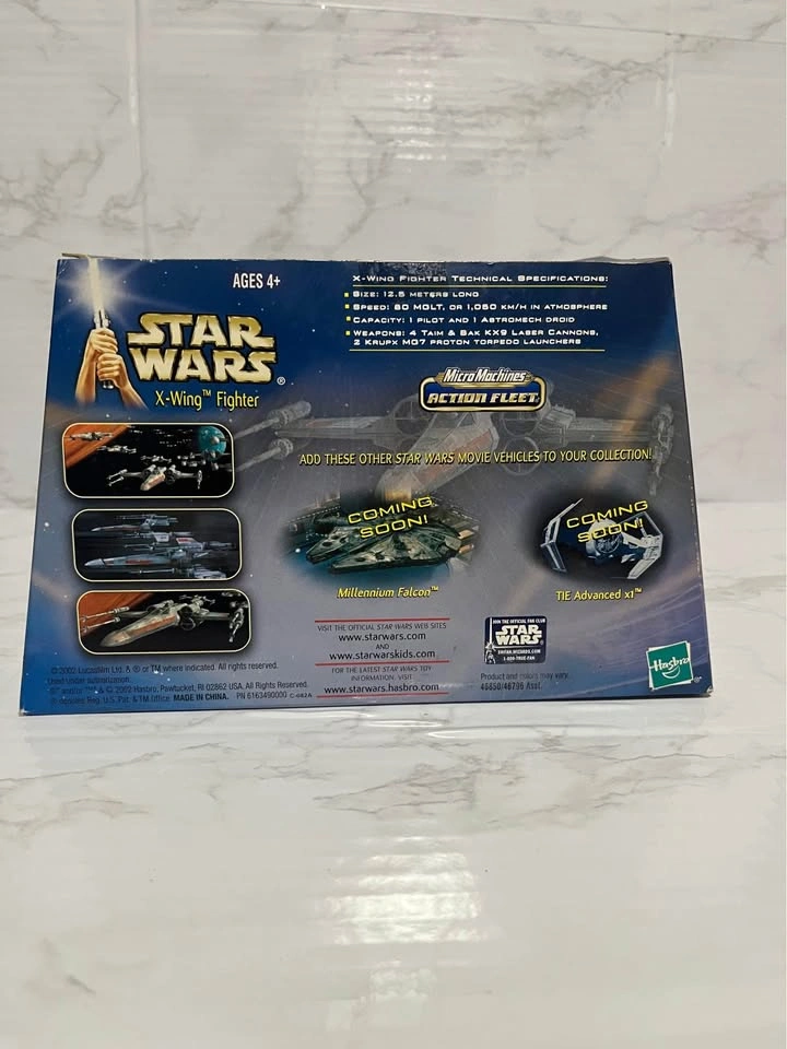 Star Wars X-Wing Fighter Micro Machines Action Fleet Vehicle 200 - photo 4