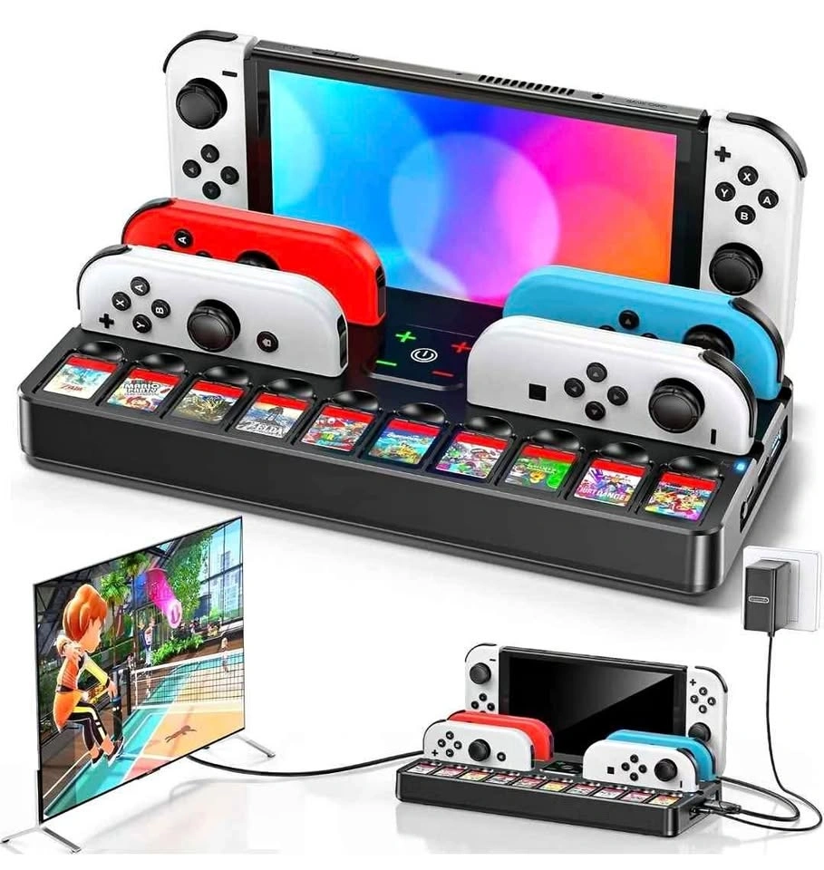 Switch TV Docking Station with Joy-Con Charger