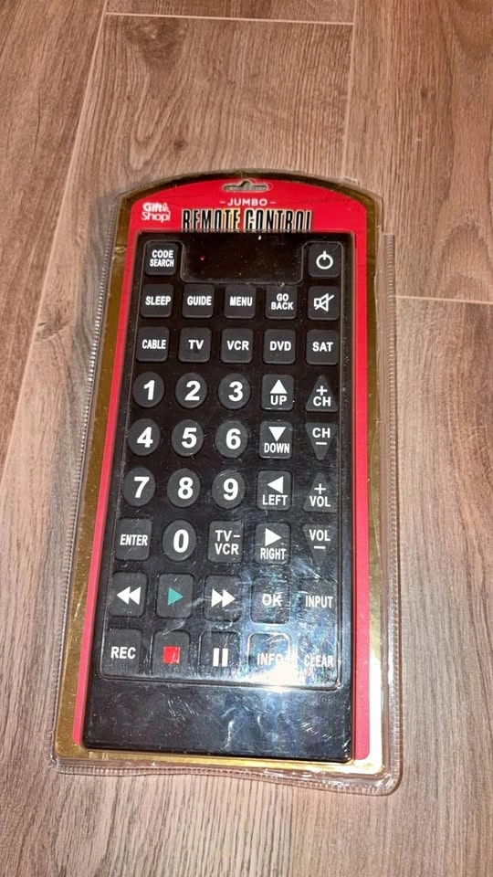 Jumbo Universal TV Remote – New