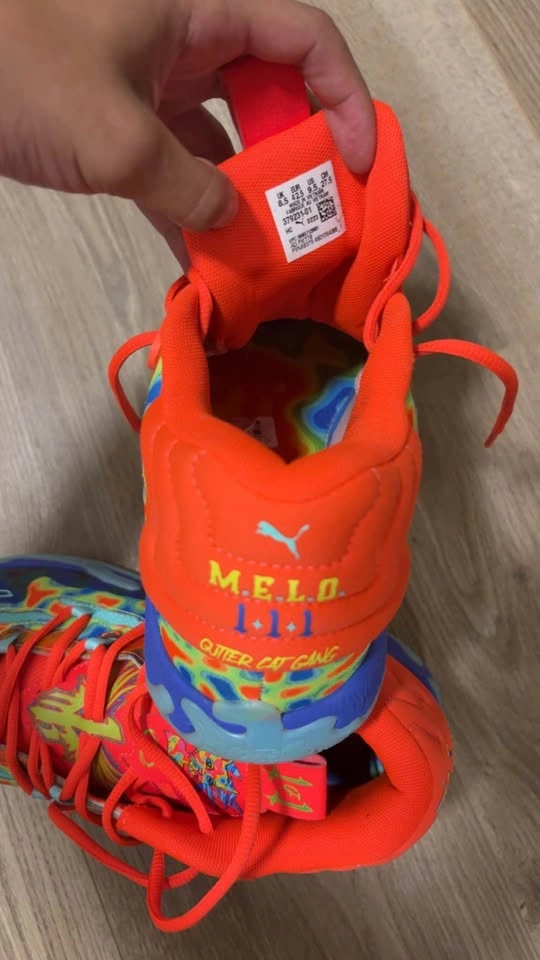 PUMA MB.04 Melo “Heatmap” Basketball Shoes – Size 9.5 US - photo 2