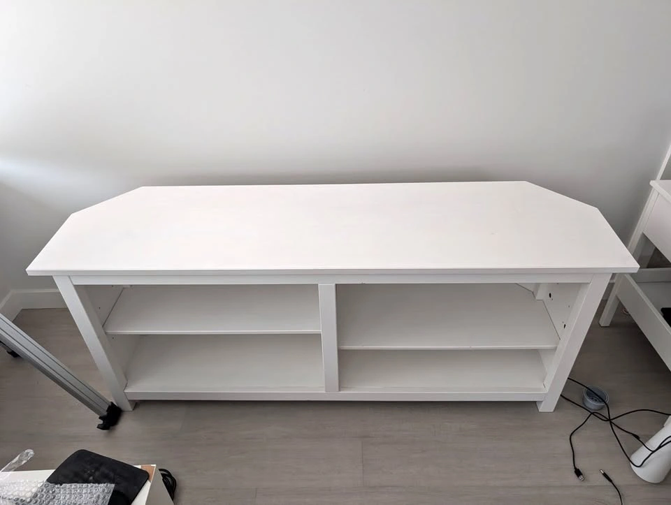 White TV Stand / Media Console