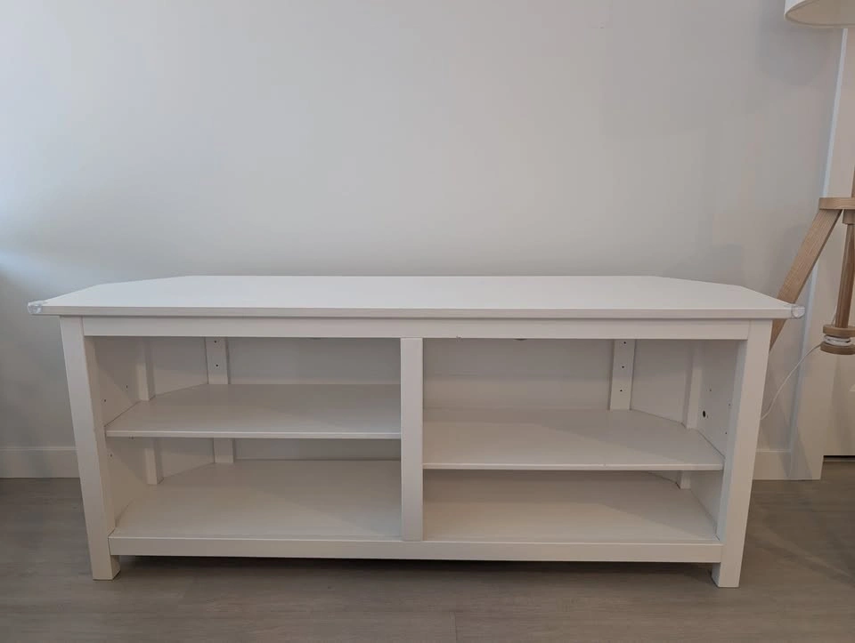 White TV Stand / Media Console - photo 2