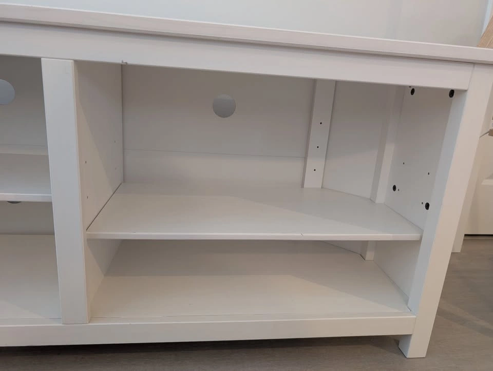 White TV Stand / Media Console - photo 4