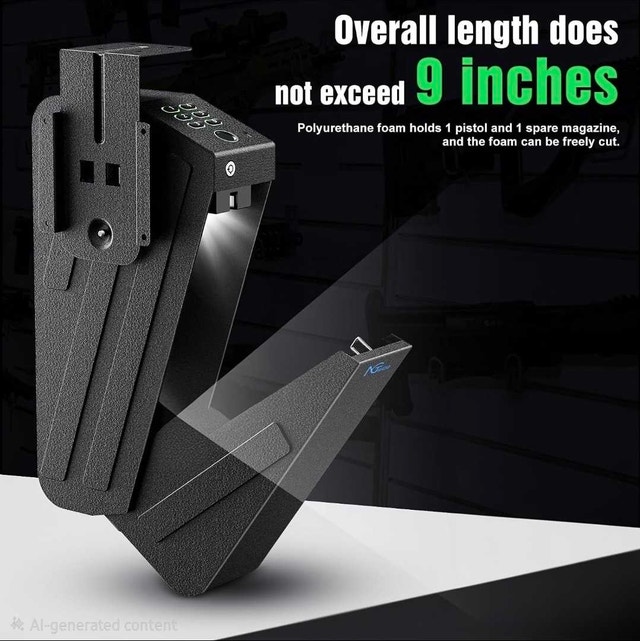 NGTeco Biometric Pistol Safe