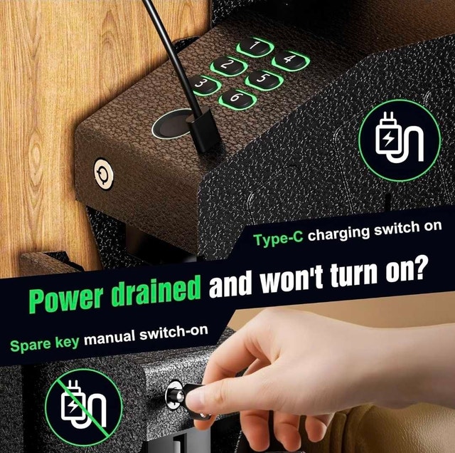 NGTeco Biometric Pistol Safe - photo 5