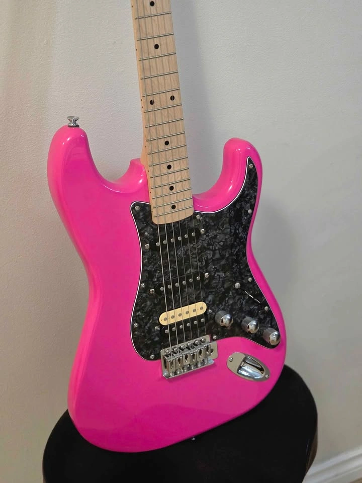 Kramer Guitar - Custom Pink Performance Build - Upgraded