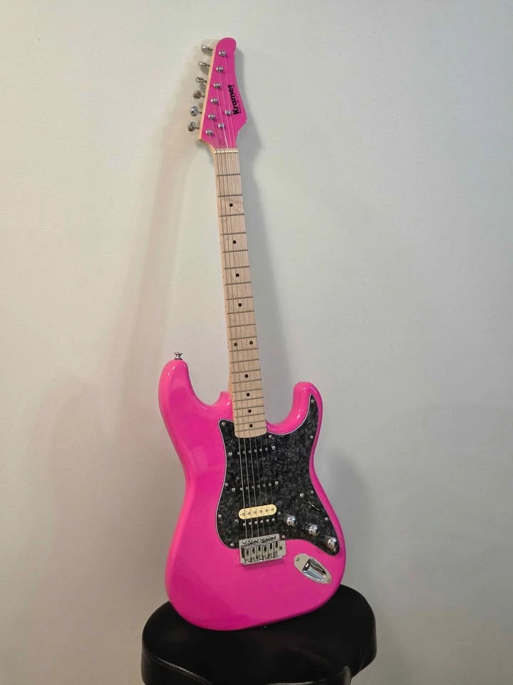 Kramer Guitar - Custom Pink Performance Build - Upgraded - photo 2