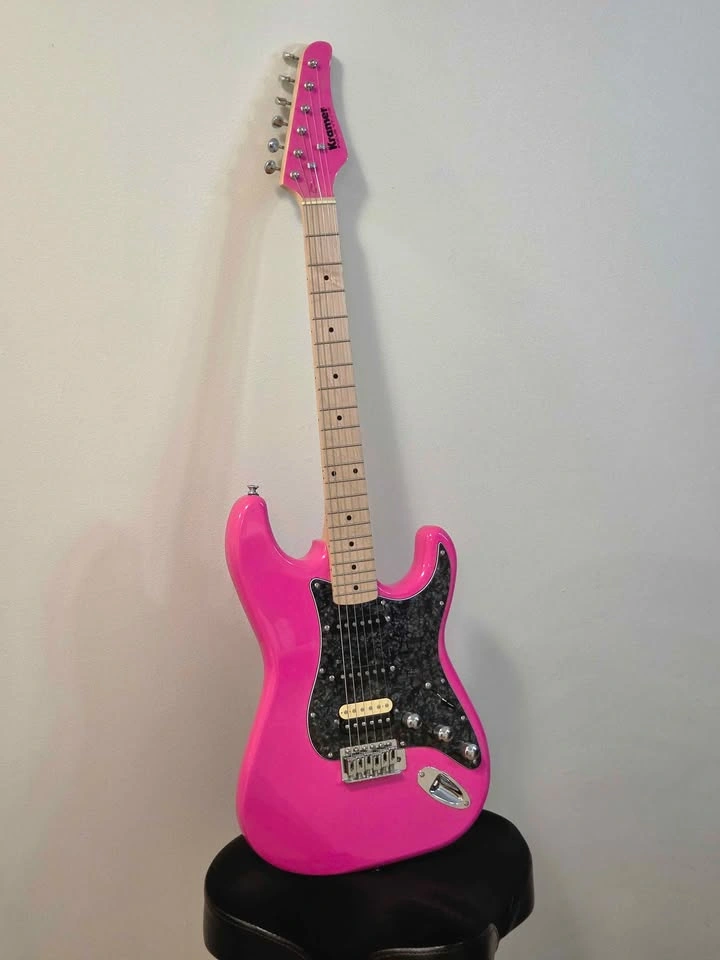 Kramer Guitar - Custom Pink Performance Build - Upgraded - photo 4