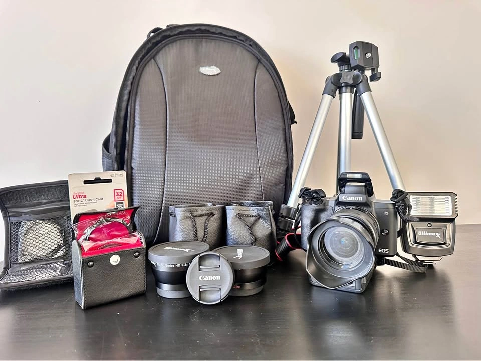 Cannon EOS M50 - Full setup