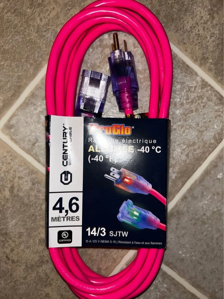 Pink Extension Cord - photo 2