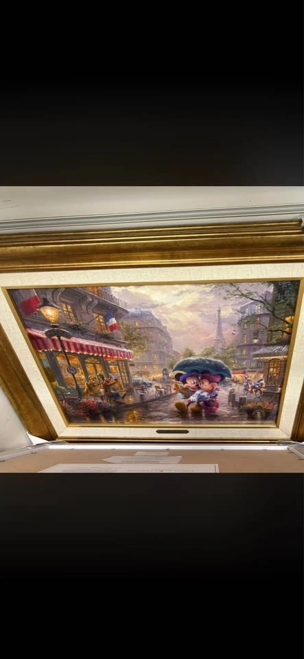 Thomas Kinkade Studios Disney Dreams Collection Framed Canvas Ar - photo 2