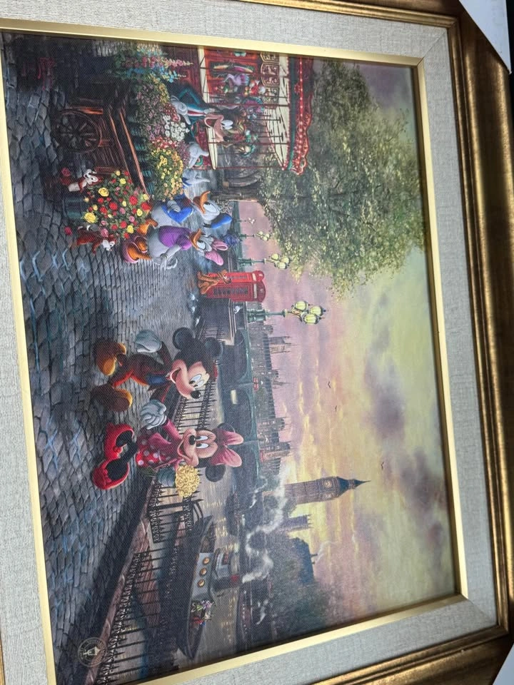 Thomas Kinkade Studios Disney Dreams Collection Framed Canvas Ar - photo 3