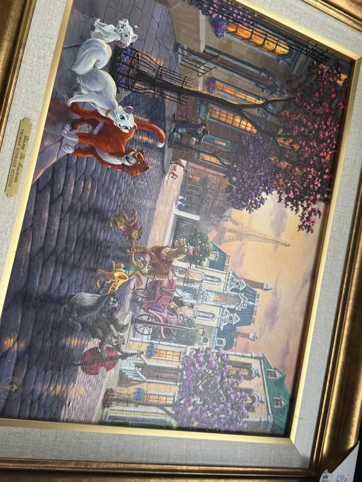 Thomas Kinkade Studios Disney Dreams Collection Framed Canvas Ar - photo 5