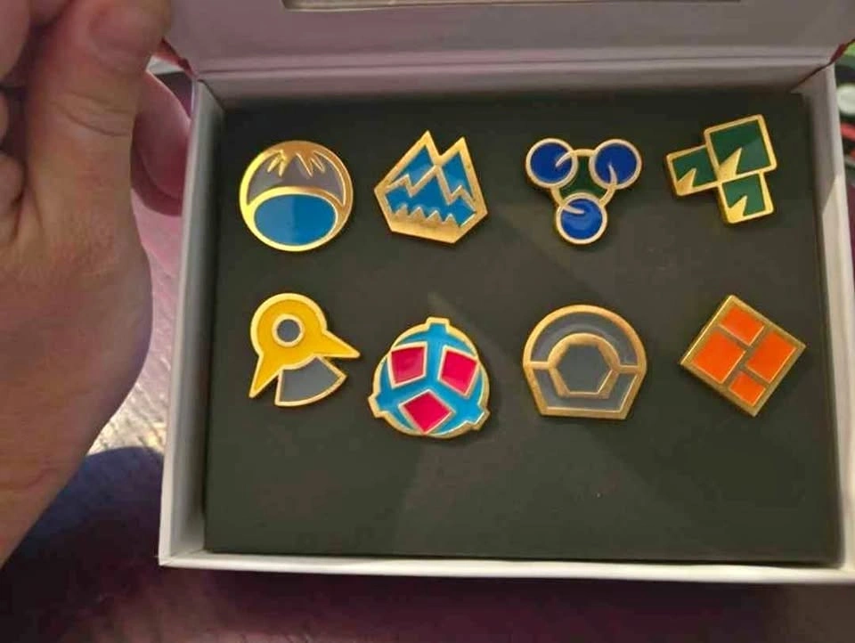 Pokemon Sinnoh Region Gym Badge Set