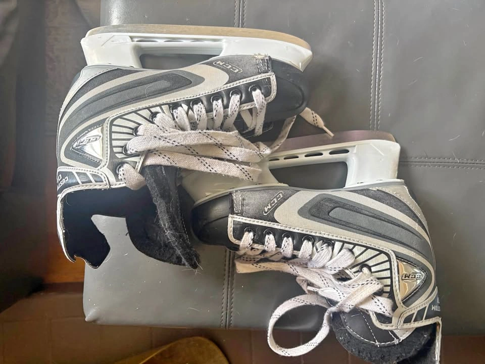 CCM size 4 kids hockey skates