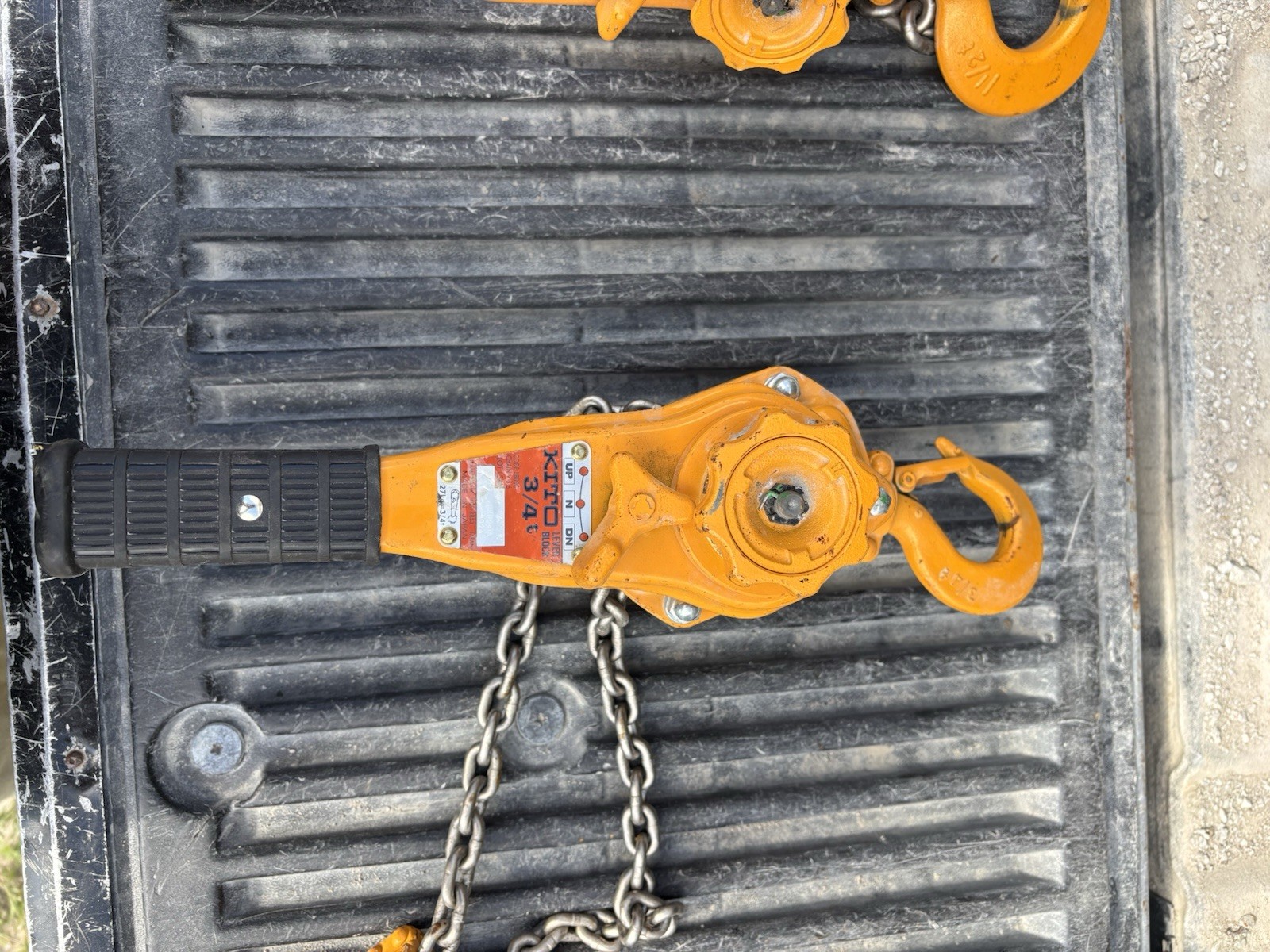 3/4 ton Kito Chain Hoist - photo 2