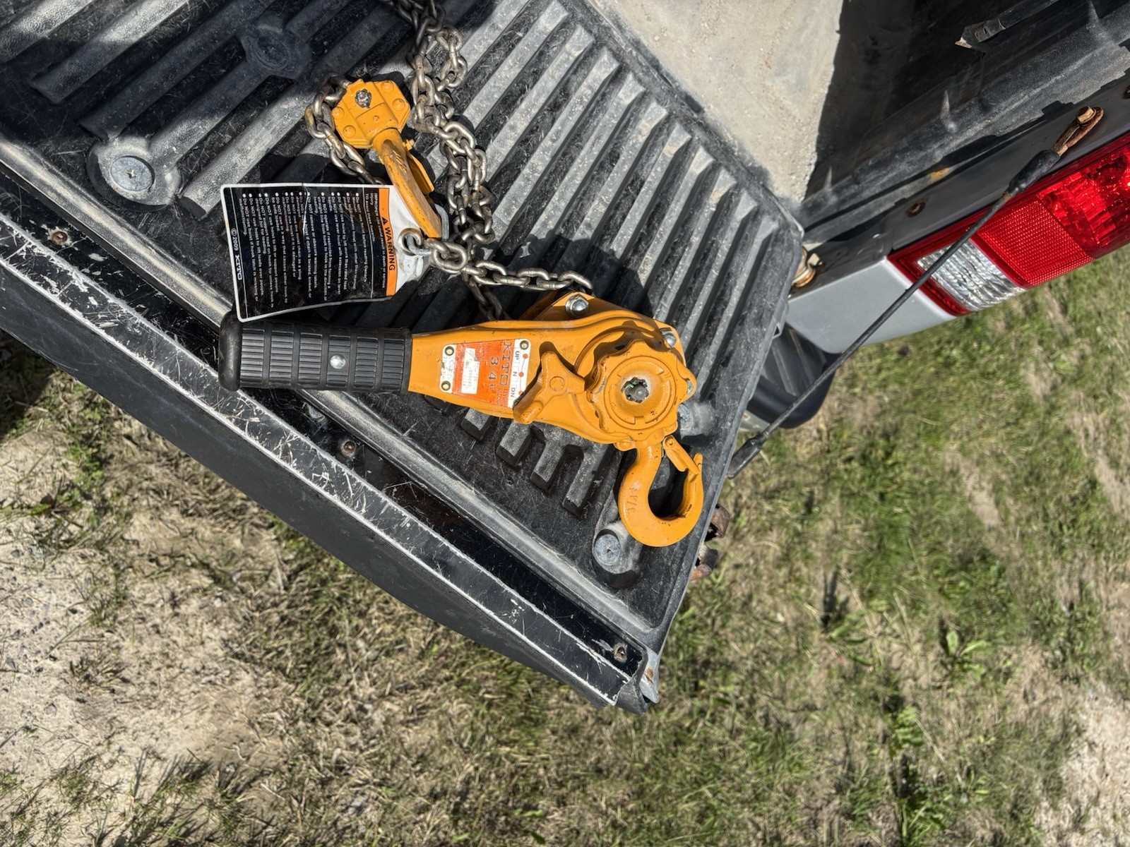 3/4 ton Kito Chain Hoist - photo 3