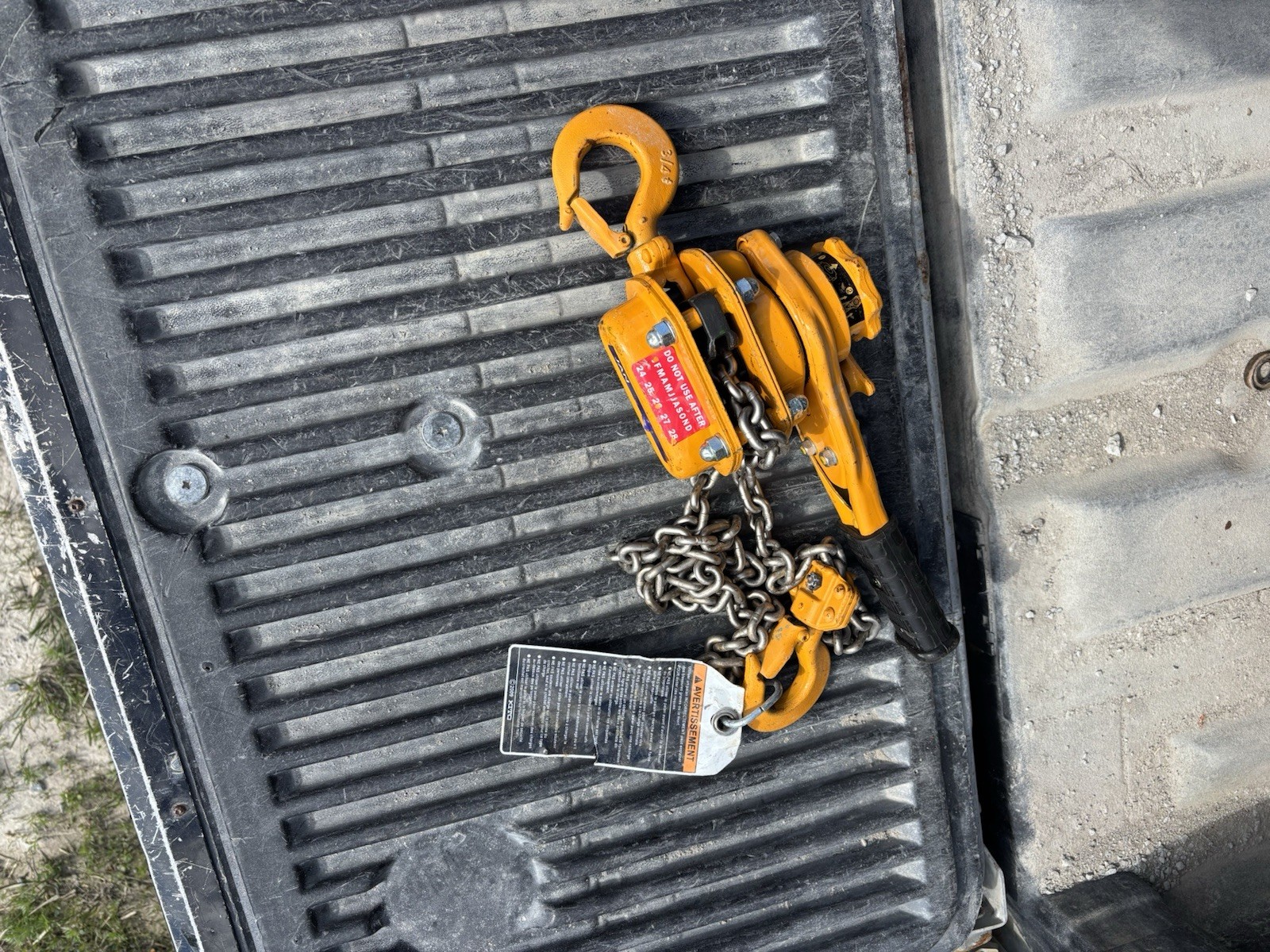 3/4 ton Kito Chain Hoist - photo 4