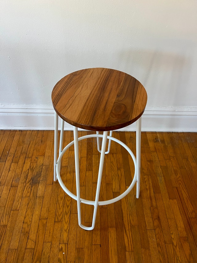 Metal/Wood Stool for Sale - photo 2